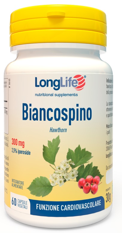 LONGLIFE BIANCOSPINO 60 CAPSULE VEGETALI - Antica Farmacia Ferrari