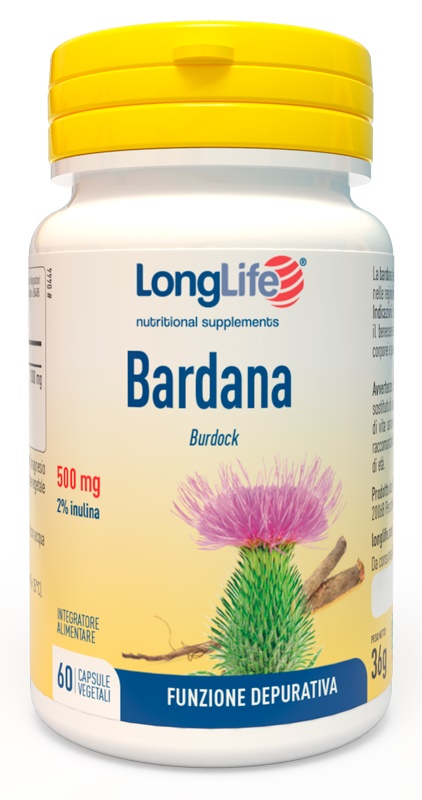 LONGLIFE BARDANA 60 CAPSULE VEGETALI - Antica Farmacia Ferrari