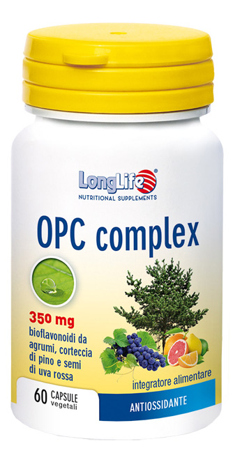 LONGLIFE OPC COMPLEX 60 CAPSULE VEGETALI - Antica Farmacia Ferrari