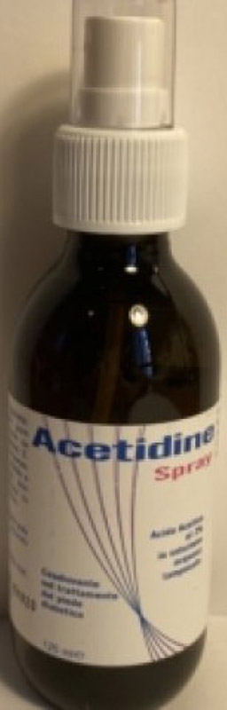 LOZIONE ALL'ACIDO ACETICO 2% IGIENIZZANTE ACETIDINE SPRAY DA125ML - Antica Farmacia Ferrari