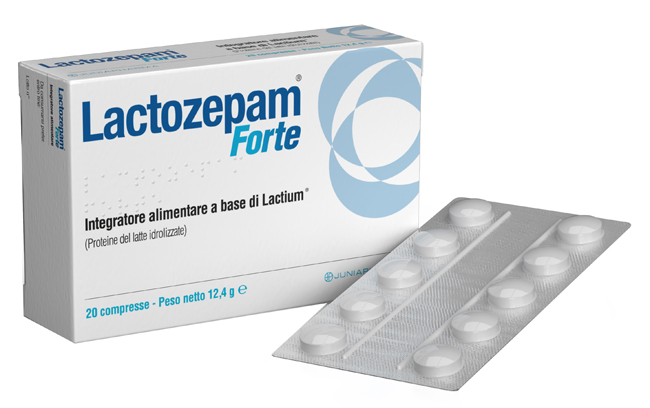 LACTOZEPAM FORTE 20 COMPRESSE - Antica Farmacia Ferrari