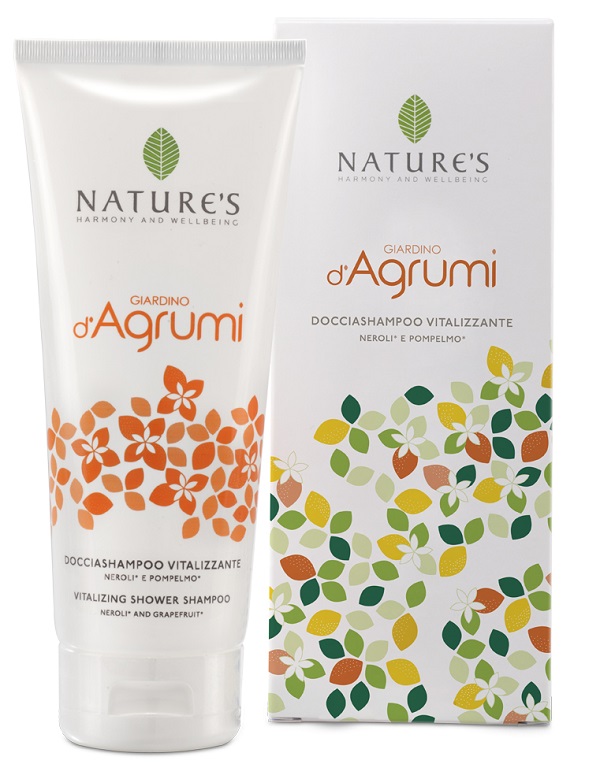 NATURE'S GIARDINO D'AGRUMI DOCCHIASHAMPOO VITALIZZANTE 200 ML - Antica Farmacia Ferrari