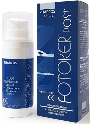 FLUIDO CONTROLLO POST ESPOSIZIONE DANNO ATTINICO FOTOKER POST PHARCOS 50 ML - Antica Farmacia Ferrari