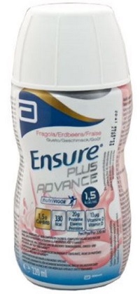 ENSURE PLUS ADVANCE FRAGOLA 4 BOTTIGLIE DA 220 ML - Antica Farmacia Ferrari