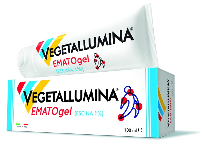 VEGETALLUMINA EMATOGEL ESCINA 1% 100 ML - Antica Farmacia Ferrari