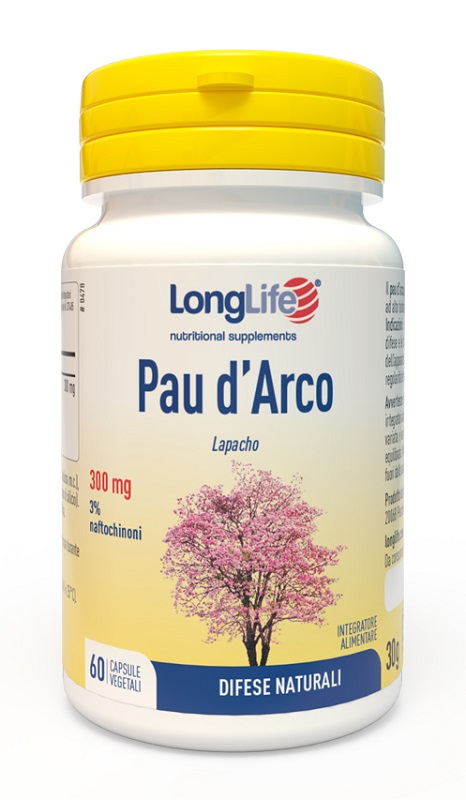 LONGLIFE PAU DARCO 60 CAPSULE VEGETALI - Antica Farmacia Ferrari