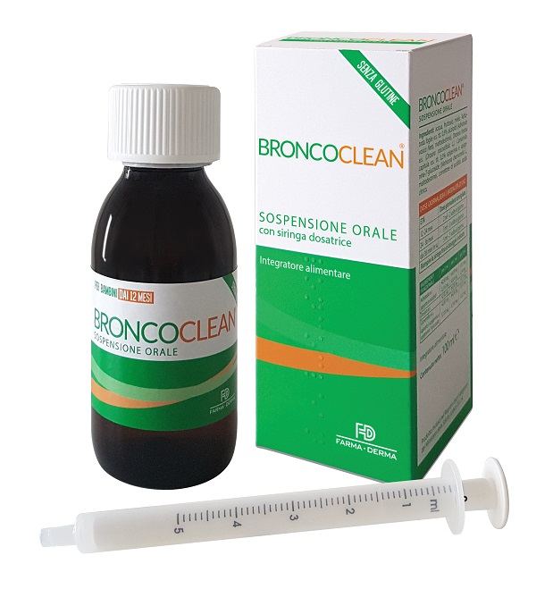 BRONCOCLEAN SOSPENSIONE ORALE 100 ML - Antica Farmacia Ferrari