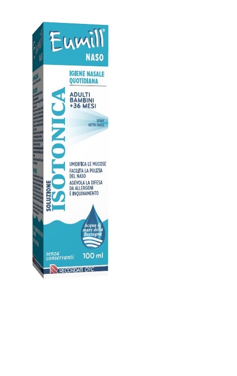 EUMILL NASO SPRAY SOLUZIONE ISOTONICA 100 ML - Antica Farmacia Ferrari
