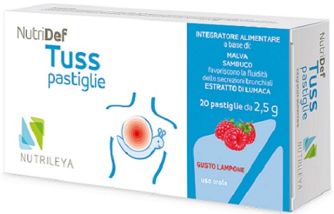 NUTRIDEF TUSS 20 PASTIGLIE LAMPONE - Antica Farmacia Ferrari