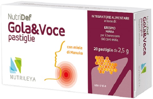 NUTRIDEF GOLA & VOCE MIELE 20 PASTIGLIE - Antica Farmacia Ferrari