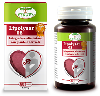 LIPOLYSAR 08 MONASCUS 80 CAPSULE - Antica Farmacia Ferrari