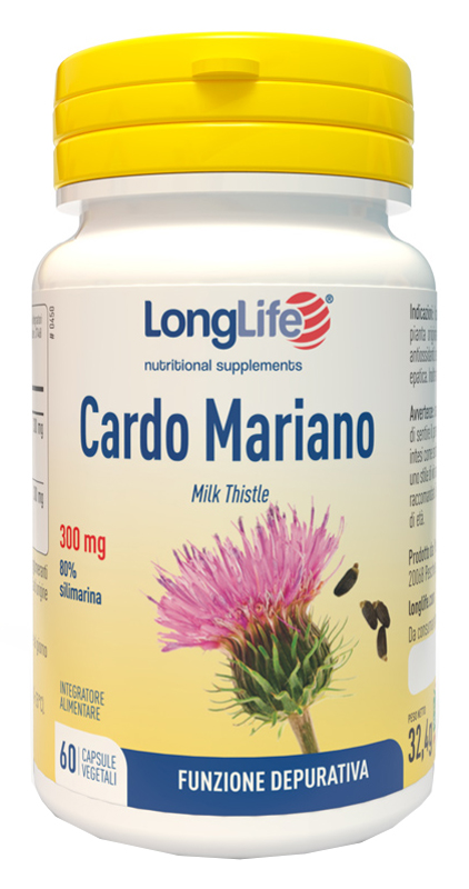 LONGLIFE CARDO MARIANO 60 CAPSULE - Antica Farmacia Ferrari