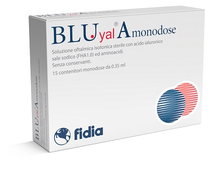 BLU YAL A GOCCE OCULARI 15 FLACONCINI MONODOSE 0,30 ML - Antica Farmacia Ferrari