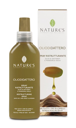 NATURE'S OLIO DI DATTERO SPRAY RISTRUTTURANTE 125 ML - Antica Farmacia Ferrari