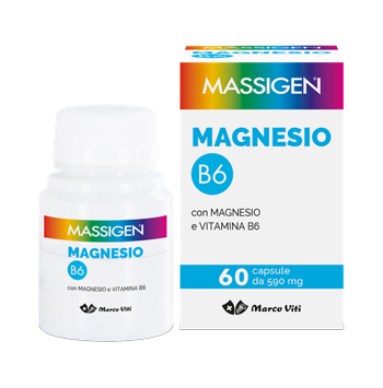 MASSIGEN MAGNESIO B6 60 CAPSULE - Antica Farmacia Ferrari