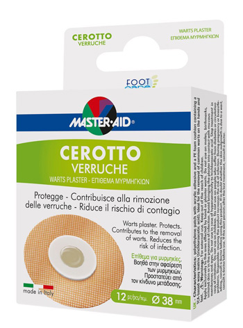 CEROTTO VERRUCHE MASTER-AID FOOT CARE 12 PEZZI - Antica Farmacia Ferrari