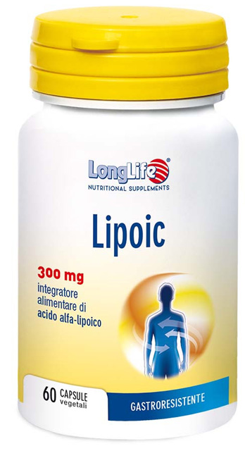 LONGLIFE LIPOIC 60 CAPSULE VEGETALI - Antica Farmacia Ferrari
