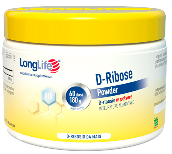LONGLIFE D-RIBOSE POWDER 180 G - Antica Farmacia Ferrari