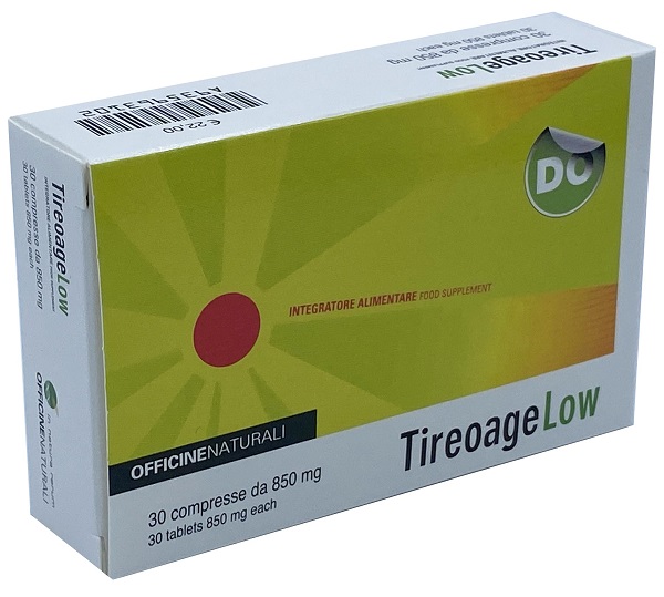 TIREOAGE LOW 30 COMPRESSE 850 MG - Antica Farmacia Ferrari