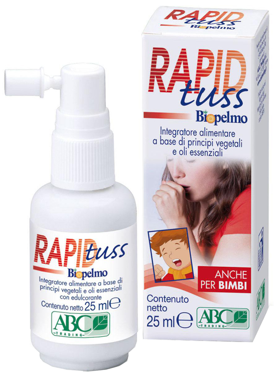 BIOPELMO RAPID TUSS SPRAY 25 ML - Antica Farmacia Ferrari
