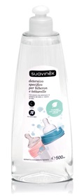 SUAVINEX DETERSIVO SPECIFICO PER BIBERON E TETTARELLE 500 ML - Antica Farmacia Ferrari