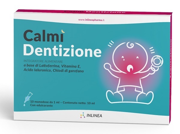 CALMI' DENTIZIONE 10 FLACONCINI MONODOSE DA 1 ML - Antica Farmacia Ferrari