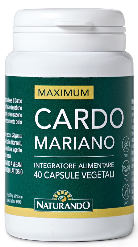 MAXIMUM CARDO MARIANO 40 CAPSULE - Antica Farmacia Ferrari