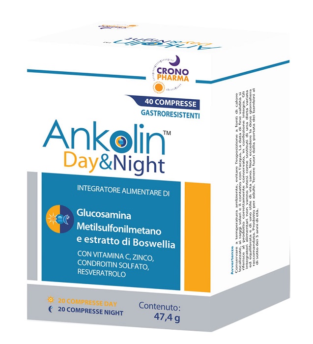 ANKOLIN DAY & NIGHT 40 COMPRESSE - Antica Farmacia Ferrari