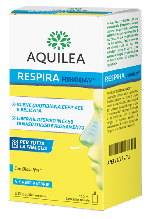 AQUILEA RESPIRA RINODAY 100 ML - Antica Farmacia Ferrari