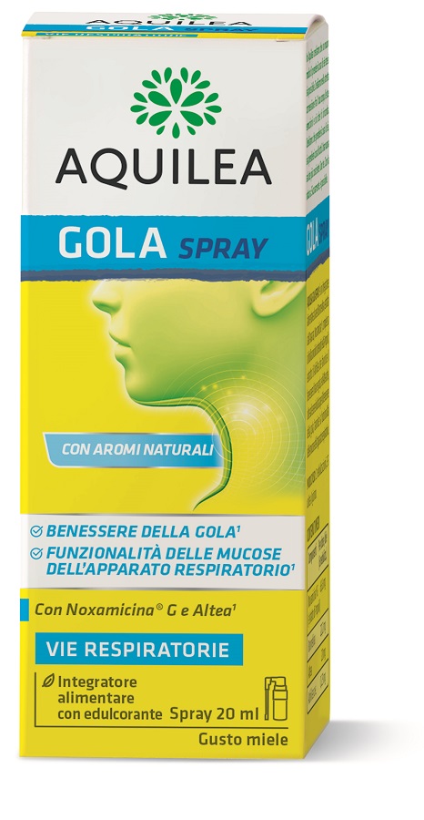 AQUILEA FLU SPRAY GOLA 20 ML - Antica Farmacia Ferrari