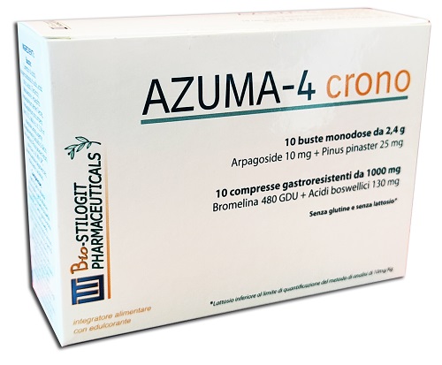 AZUMA-4 CRONO 10 COMPRESSE + 10 BUSTE - Antica Farmacia Ferrari