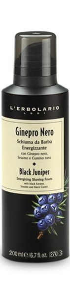 GINEPRO NERO SCHIUMA DA BARBA ENERGIZZANTE 200 ML - Antica Farmacia Ferrari
