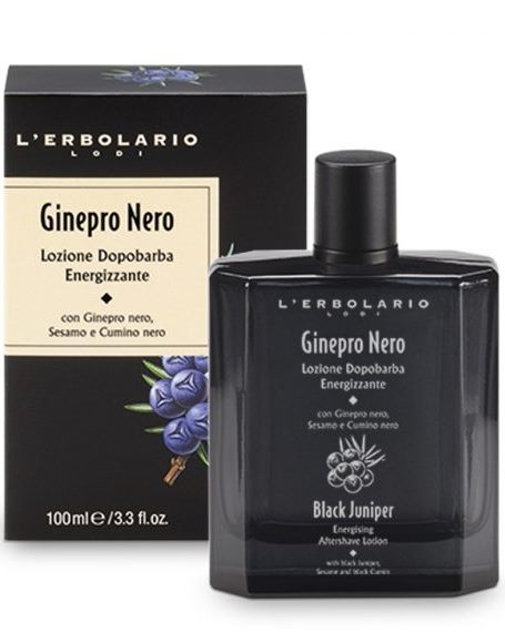 GINEPRO NERO LOZIONE DOPOBARBA ENERGIZZANTE 100 ML - Antica Farmacia Ferrari