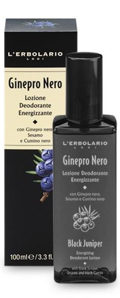 GINEPRO NERO LOZIONE DEODORANTE ENERGIZZANTE 100 ML - Antica Farmacia Ferrari