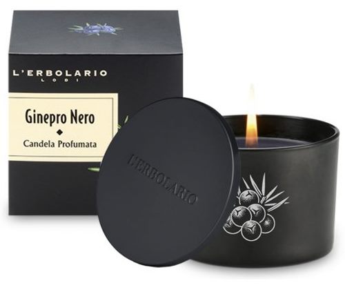 GINEPRO NERO CANDELA CON COPERCHIO EDIZIONE LIMITATA 28 ORE - Antica Farmacia Ferrari