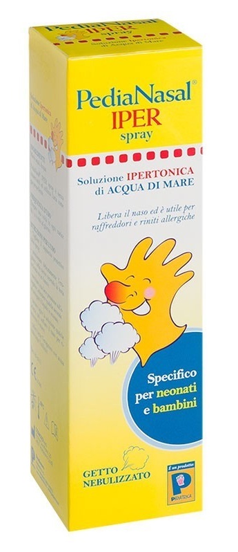 PEDIANASAL SPRAY IPERTONICO 100 ML 1 PEZZO - Antica Farmacia Ferrari