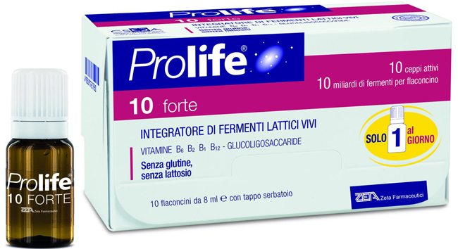 PROLIFE 10 FORTE 10 FLACONCINI DA 8 ML - Antica Farmacia Ferrari