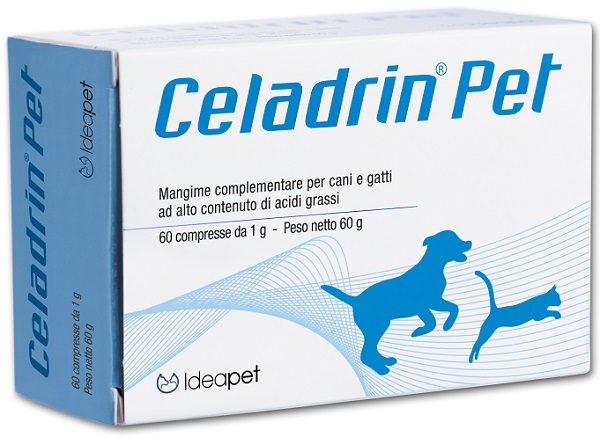 CELADRIN PET VETERINARIO 60 COMPRESSE - Antica Farmacia Ferrari