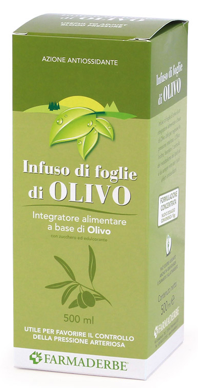 OLIVO INFUSO FOGLIE 500 ML - Antica Farmacia Ferrari