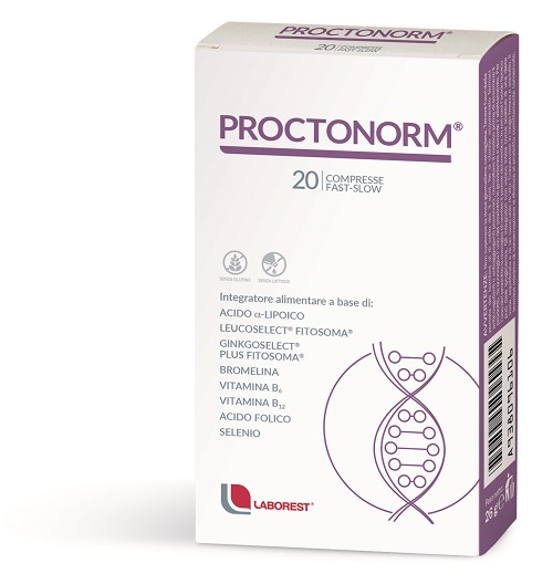 PROCTONORM 20 COMPRESSE - Antica Farmacia Ferrari