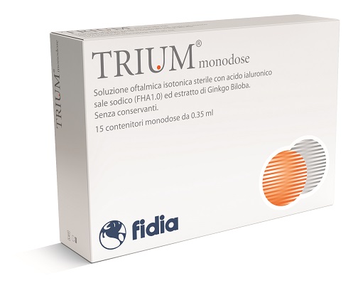 TRIUM MONODOSE GOCCE OCULARI 15 FLACONCINI - Antica Farmacia Ferrari