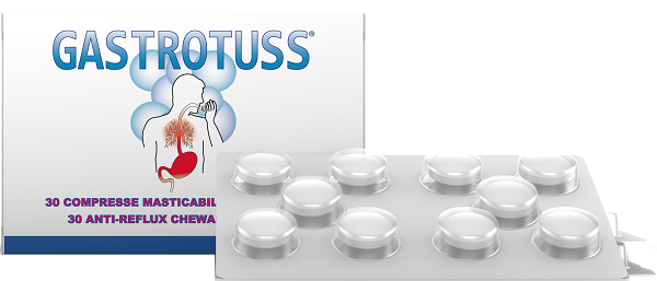 GASTROTUSS ANTIREFLUSSO 30 COMPRESSE MASTICABILI - Antica Farmacia Ferrari