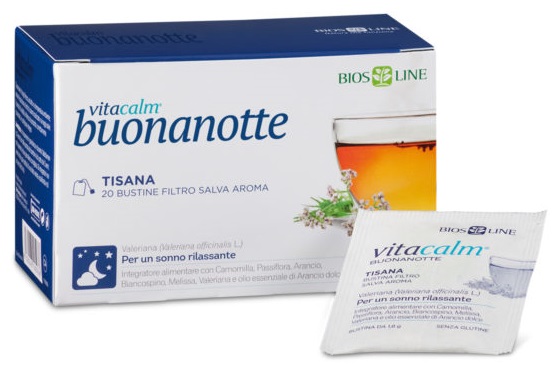 VITACALM BUONANOTTE TISANA - Antica Farmacia Ferrari