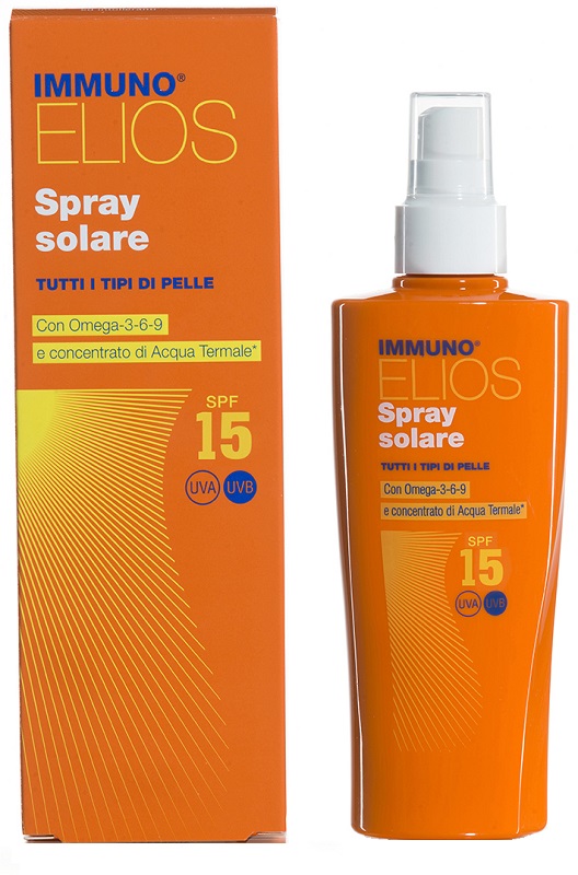 IMMUNO ELIOS SPRAY SOLARE SPF 15 200 ML - Oltrefarma