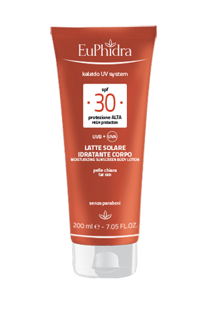 EUPHIDRA KALEIDO UV SYSTEM LATTE SOLARE CORPO 30 - Antica Farmacia Ferrari