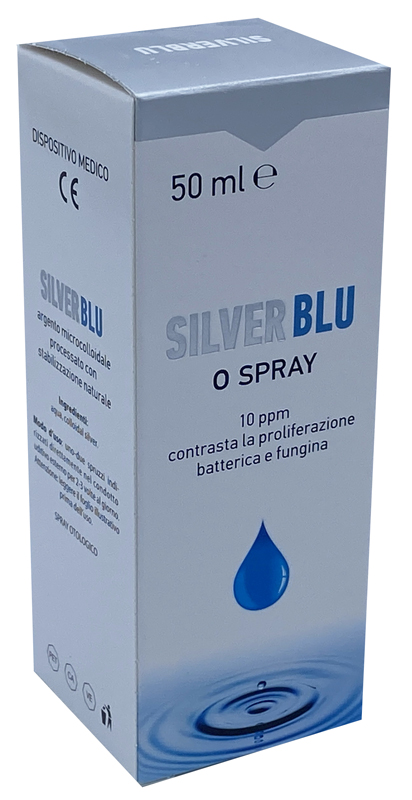 SILVER BLU O SPRAY OTOLOGICO 50 ML - Antica Farmacia Ferrari
