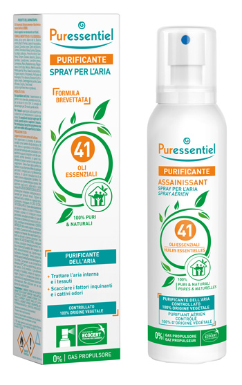 PURESSENTIEL PURIFICANTE SPRAY 41 OLI ESSENZIALI 200 ML - Antica Farmacia Ferrari