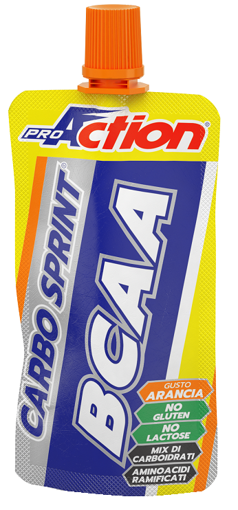 PROACTION CARBO SPRINT ENDURANCE BCAA ALL'ARANCIA 50 ML - Antica Farmacia Ferrari