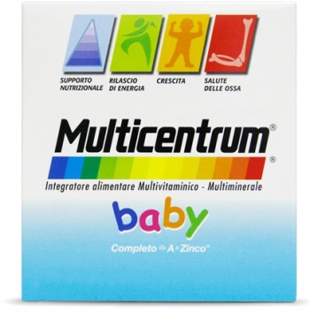 MULTICENTRUM BABY 14 BUSTINE EFFERVESCENTI - Antica Farmacia Ferrari