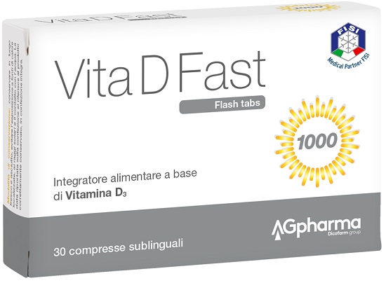 VITA D FAST 30 COMPRESSE - Antica Farmacia Ferrari